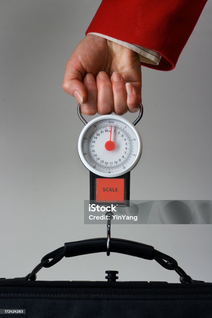 Luggage Weight Limitation Stock Photo - Download Image Now - Weight Scale,  Luggage, Scale - iStock