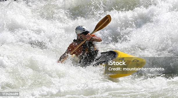 Whitewater Stock Photo - Download Image Now - Rapids - River, Kayaking, Kayak