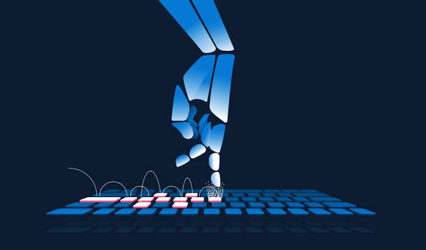 robotic-hand-playing-hopscotch-on-a-keyboard-vector-illustration.jpg?s=612x612&w=0&k=20&c=x8SdkopIFIbGYFCCalKUuuVfE3AECr7oQq9yUYw5dso=