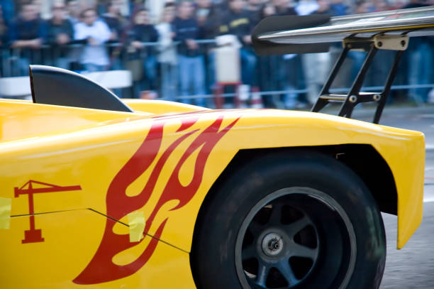 Side of a race car