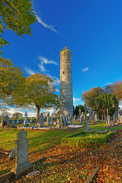 istock round tower of Monasterboice 172424537