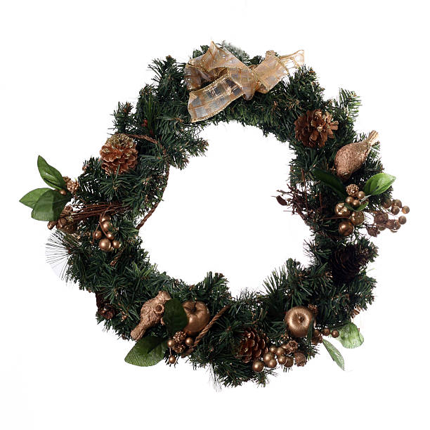 istock Christmas Wreath with Holiday Decoration 172424612