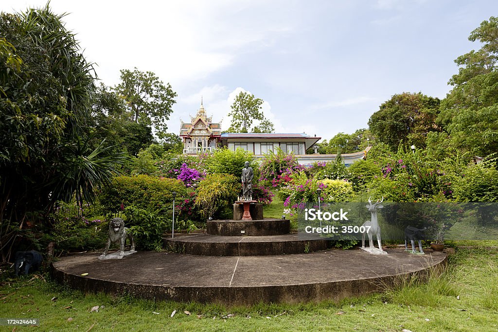 Mystérieux temple thaï cachés - Photo de Architecture libre de droits