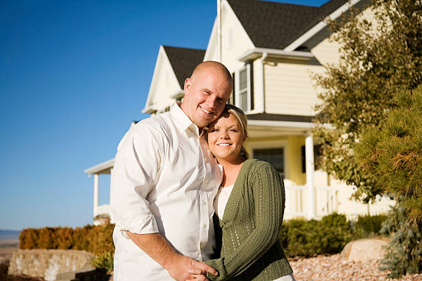 istock Young American Couple at Home 172424765