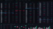 Fake Computer Interface Screen Big Data Analytic Science Technology Hud ...