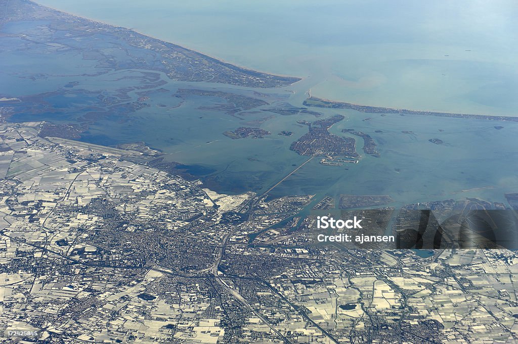 Foto aérea de Veneza, Itália - Foto de stock de Veneza - Itália royalty-free