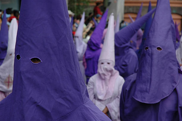 Pasqua in viola - foto stock