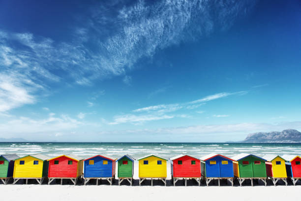 istock Beach huts at Muizenburg 172426172