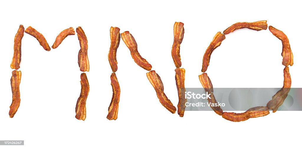 Bacon MNO - Royalty-free Alimentação Não-saudável Foto de stock