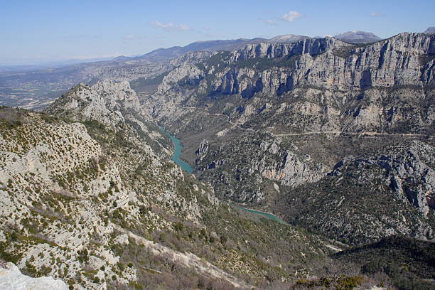 Grand Canyon du Verdon (Provence, France) stock photo