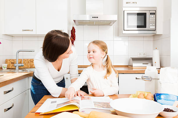 istock mother and daughter baking cookies 172426382