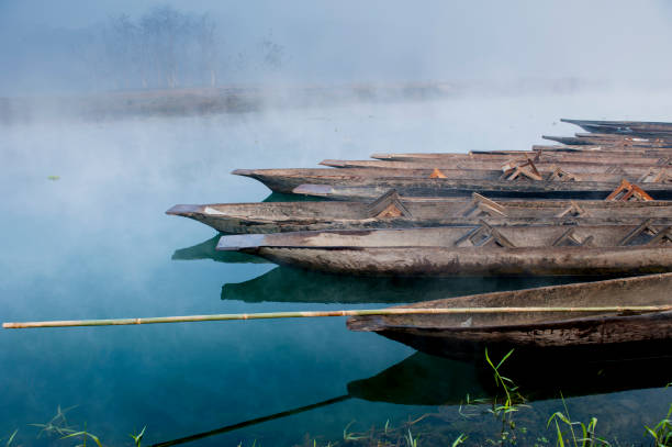 istock boats anchoring in river 172426668