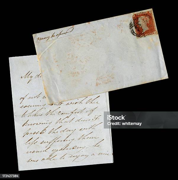 편지 봉투 빅토이라 있는 봉투에 대한 스톡 사진 및 기타 이미지 - 봉투, 빅토리아 스타일, 종이