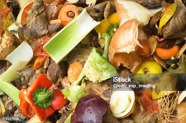 Kompost Haufen Stockfoto und mehr Bilder von Müll - Müll, Speisen, Kompost
