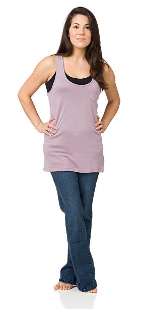 istock Woman Posing, Full Length Portrait 172427728