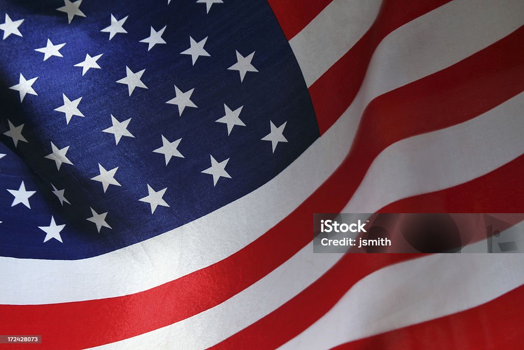 Amerikanische Flagge Hintergrund horizontale - Lizenzfrei Militärische Einsatzkräfte Stock-Foto