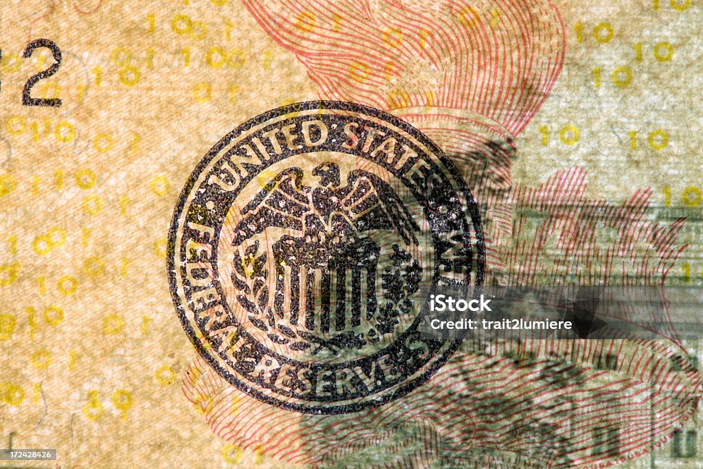 Sistema de Reserva Federal dos Estados Unidos - Royalty-free Banco Central Foto de stock