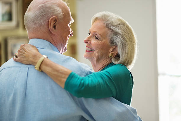 istock Romantic Senior Couple Dancing 172428907