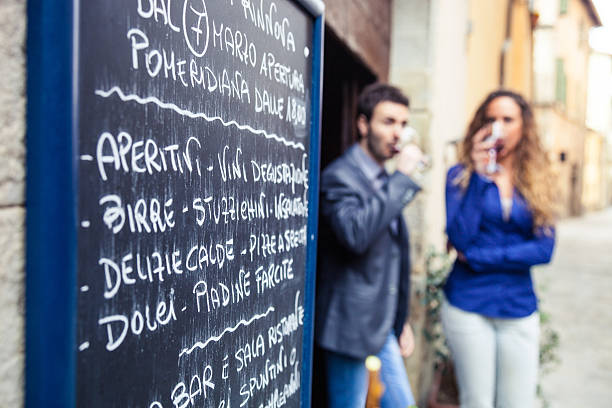 istock Friends outside bar - Happy Hour in Italy 172428963