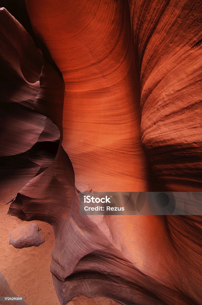 Abstrakcyjny Krajobraz Lower Antelope Canyon, Arizona, USA - Zbiór zdjęć royalty-free (Abstrakcja)