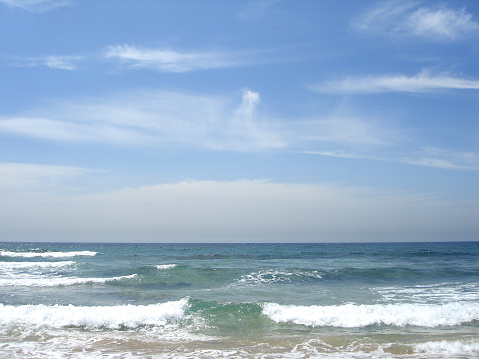 Beach shot near Sydney Bronte Beach, in the morning.