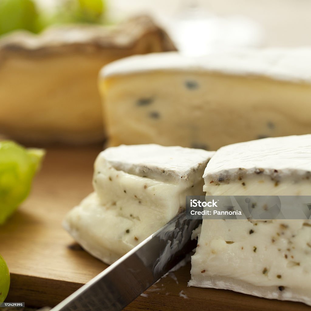 Close-Up de queijo - Foto de stock de Comida royalty-free