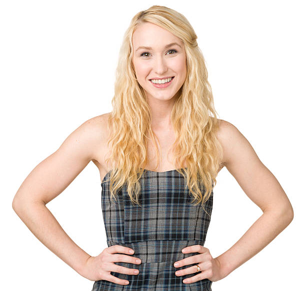 istock Happy Young Woman Looking At Camera, Hands On Hips 172429525