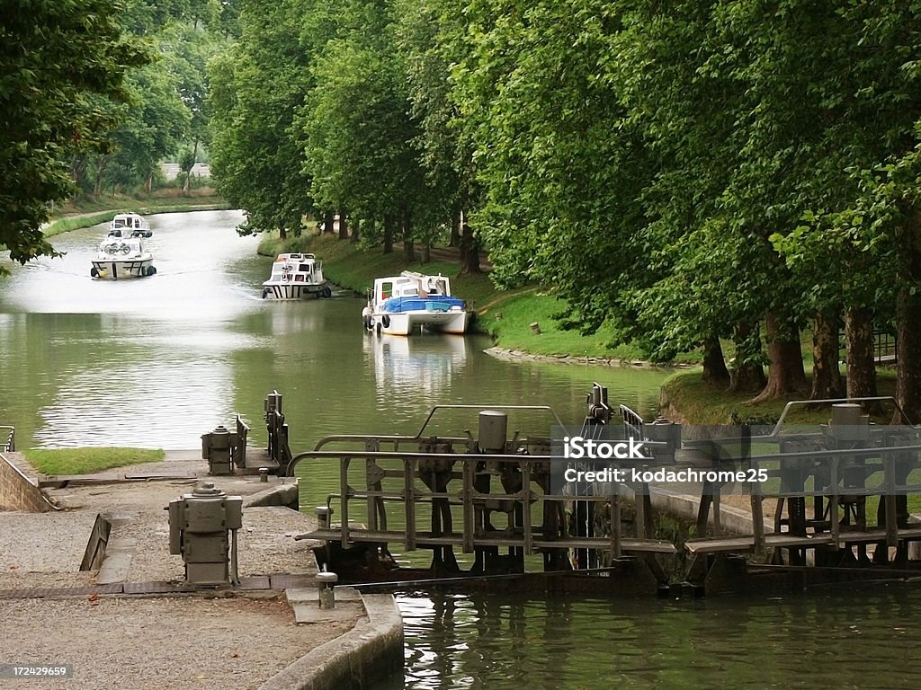 Canale - Foto stock royalty-free di Canal Du Midi