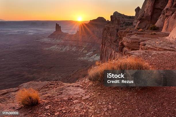 黄金の夕日の眺めキャニオンランズ米国ユタ州 - アメリカ合衆国のストックフォトや画像を多数ご用意 - アメリカ合衆国, キャニオンランズ国立公園, ユタ州