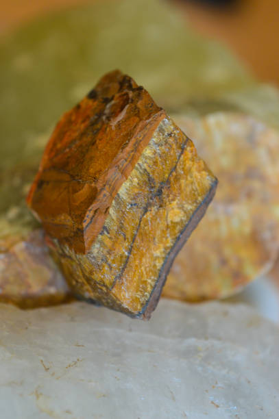 istock Tiger eye mineral on collection 1724300402