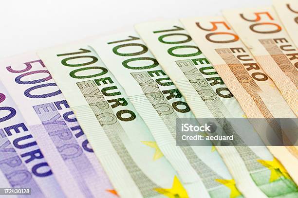 유로 지폐 50100500 0명에 대한 스톡 사진 및 기타 이미지 - 0명, 100, 100 유로 지폐