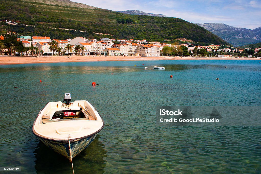 Petrovac Postkarte - Lizenzfrei Adriatisches Meer Stock-Foto