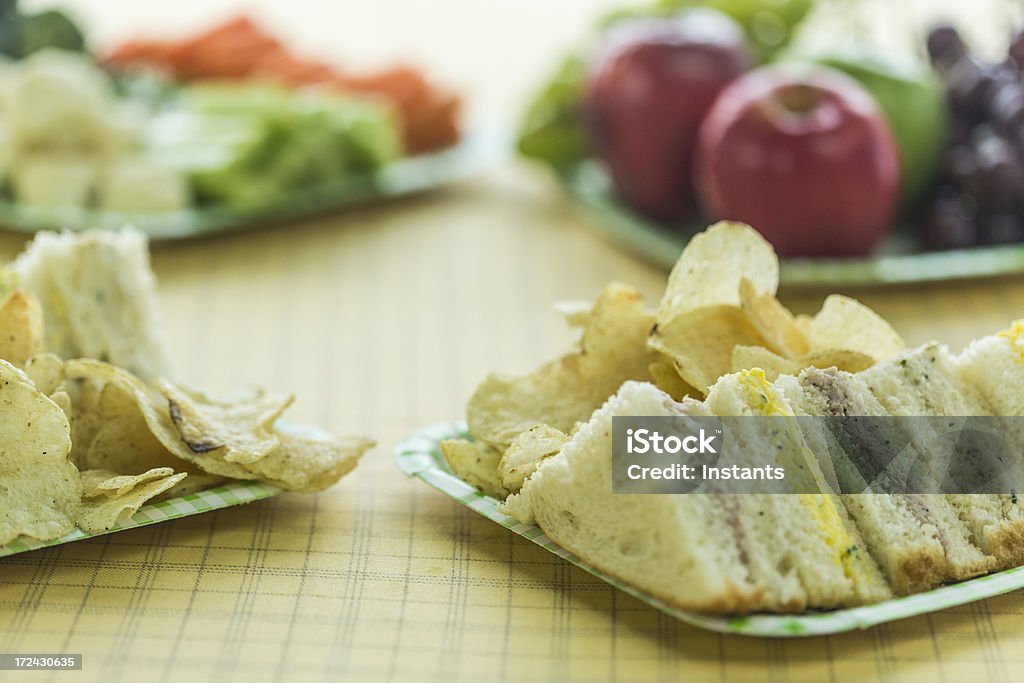 Picknick - Lizenzfrei Eiersalat-Sandwich Stock-Foto