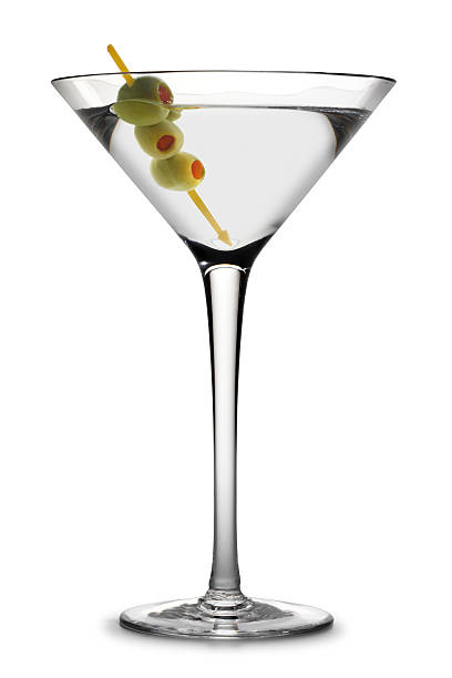 Martini Martini on white with soft shadow martini photos stock pictures, royalty-free photos & images