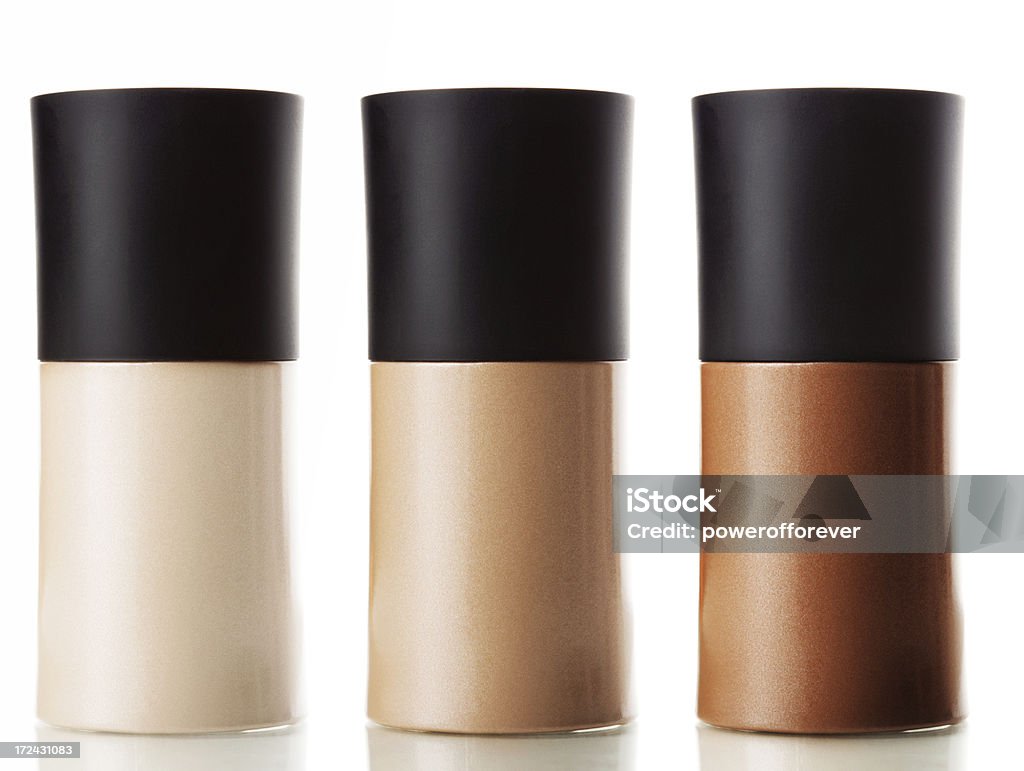 Liquid Foundation Liquid Foundation. Bottle Stock Photo