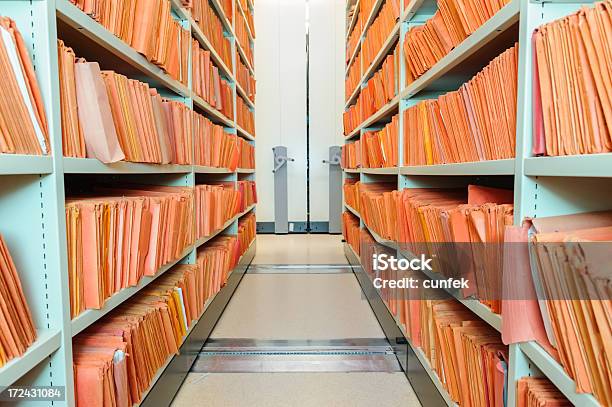 Archive Stock Photo - Download Image Now - File Folder, Government, Legal System