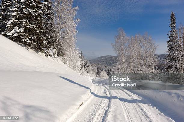 冬 Road に入りますウィンターパークますsheregesh - Sheregeshのストックフォトや画像を多数ご用意 - Sheregesh, シダ, シベリア