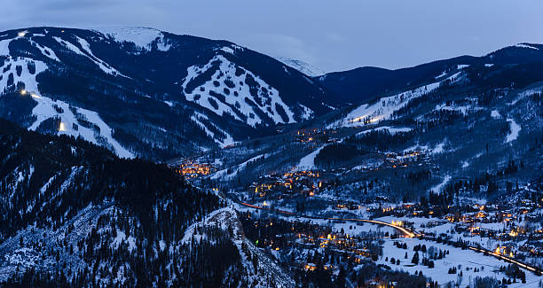 istock Beaver Creek Colorado at Dusk in Winter 172431804