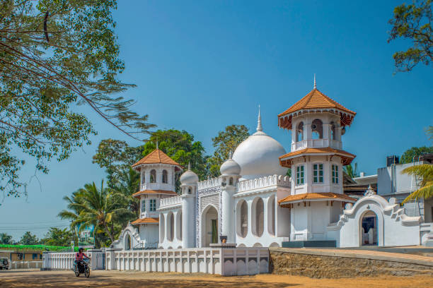 01 23 2013 Vintage heritage architecture Puthoorpalli Juma Masjid-Perunna, Changanassery, Kerala India Asia.
