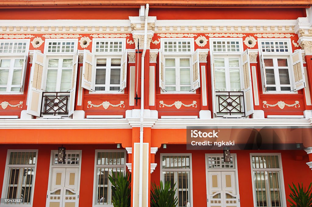 Loja casa em Singapura - Royalty-free Chinatown Foto de stock