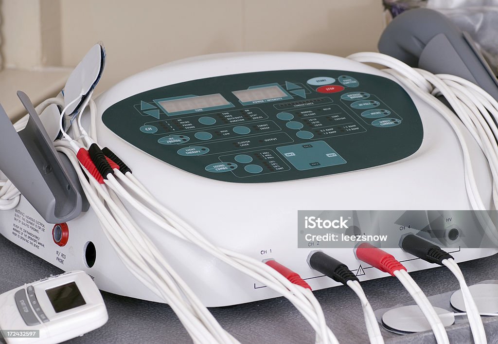 Physical Therapy Electrical Stimulation Machine Stock Photo - Download  Image Now - Electricity, Machinery, Equipment - iStock