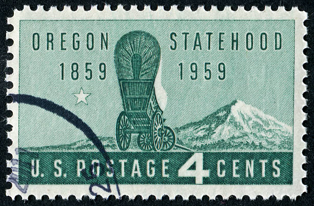 istock Oregon Statehood Stamp 172432661