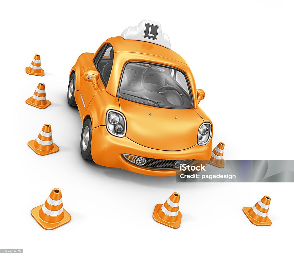 driving school de - Foto de stock de Ilustração e Pintura royalty-free