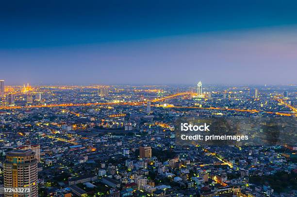 파노라마처럼 펼쳐지는 아름다운 도시 풍경을 태국 방콕에서 개발에 대한 스톡 사진 및 기타 이미지 - 개발, 거리, 건물 외관