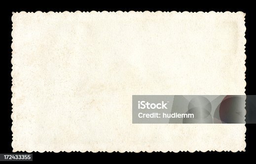 istock Blank photo paper textured background 172433355
