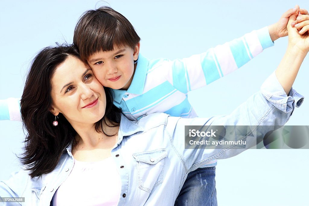 Mãe e filho - Foto de stock de Adulto royalty-free