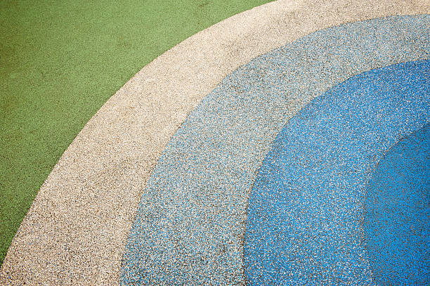 istock Multicolored Curving Background Shades of Blue 172434404