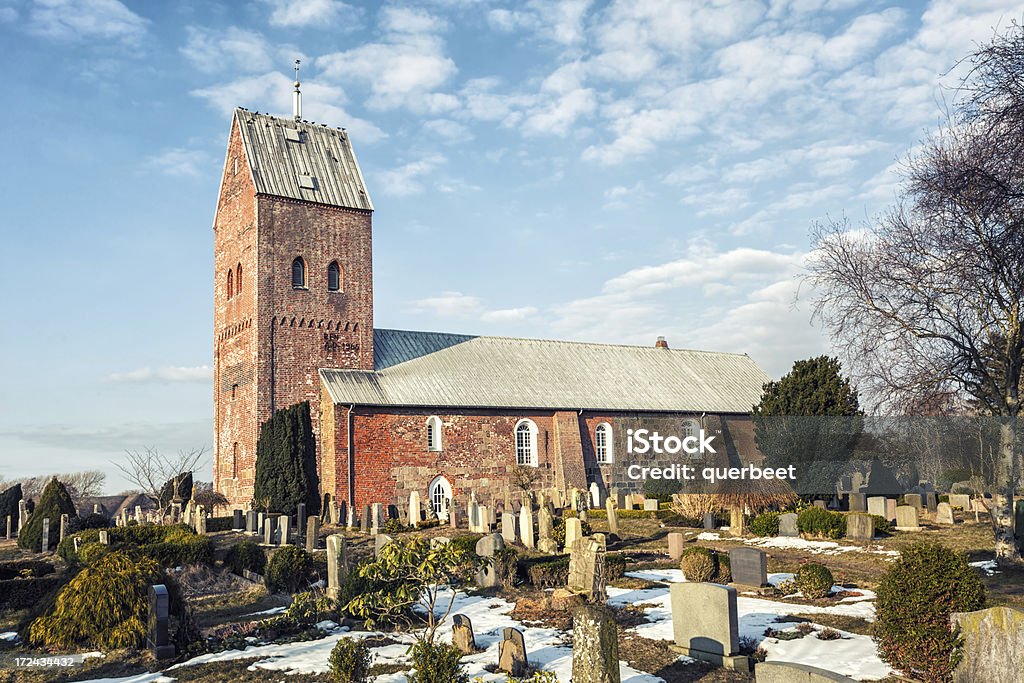 Kirche St. Laurentii/Föhr (Deutschland) - Lizenzfrei Insel Föhr Stock-Foto