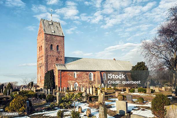 Kirche St Laurentii Föhr Stockfoto und mehr Bilder von Insel Föhr - Insel Föhr, Kirche, Winter