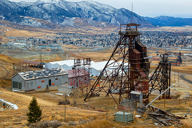 istock Old Copper Mine - Butte, Montana 172434467